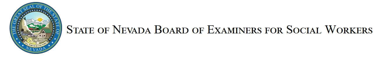 State of Nevada Board of Examiners for Social Workers official verification portal