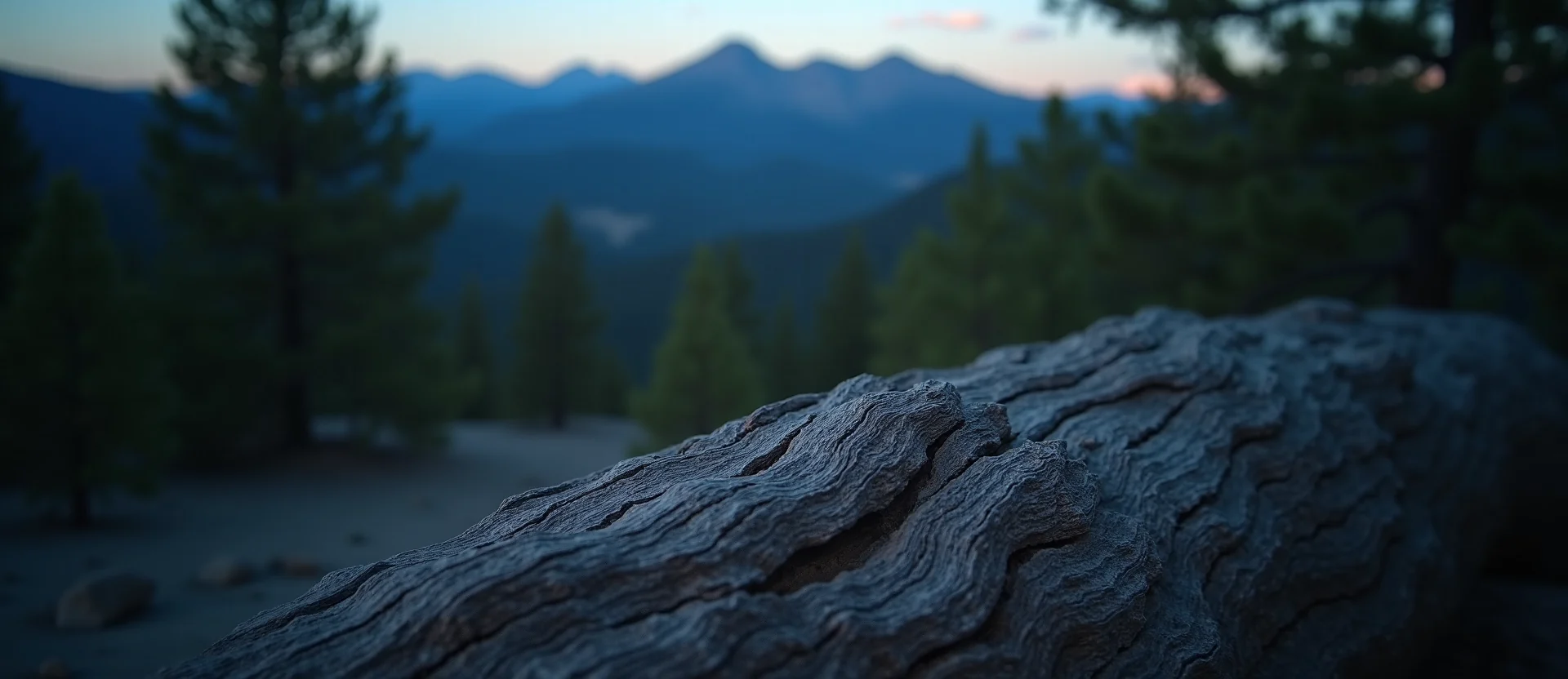 Symbolizing Identity/Local: A local Ponderosa Pine High Desert vista. - AI Generated