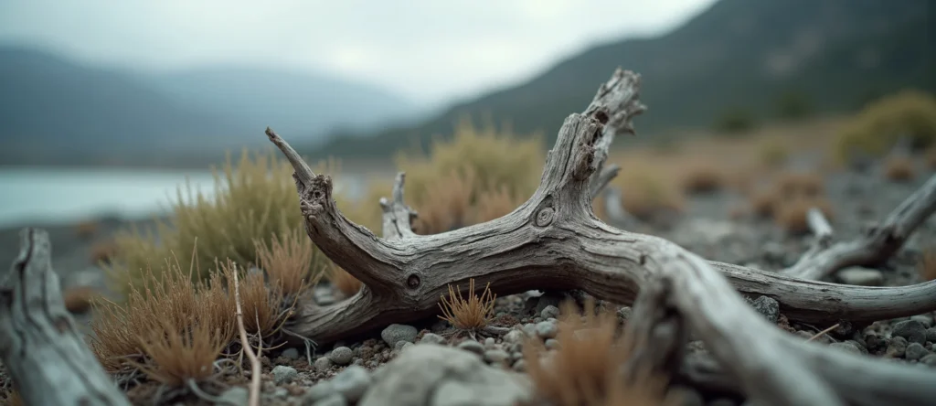 Symbolizing Growth/Resilience: A local Manzanita gnarled juniper roots. - AI Generated