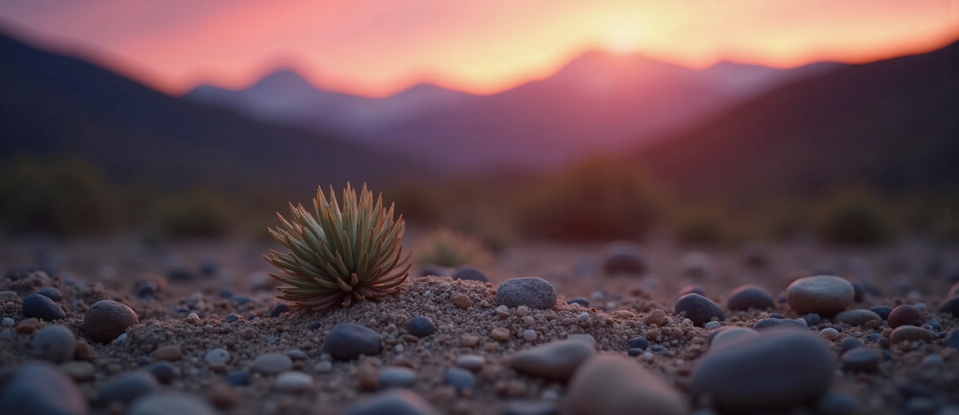 Symbolizing Seed/New Beginning: A local Desert Peach single pine seed on dry earth. - AI Generated