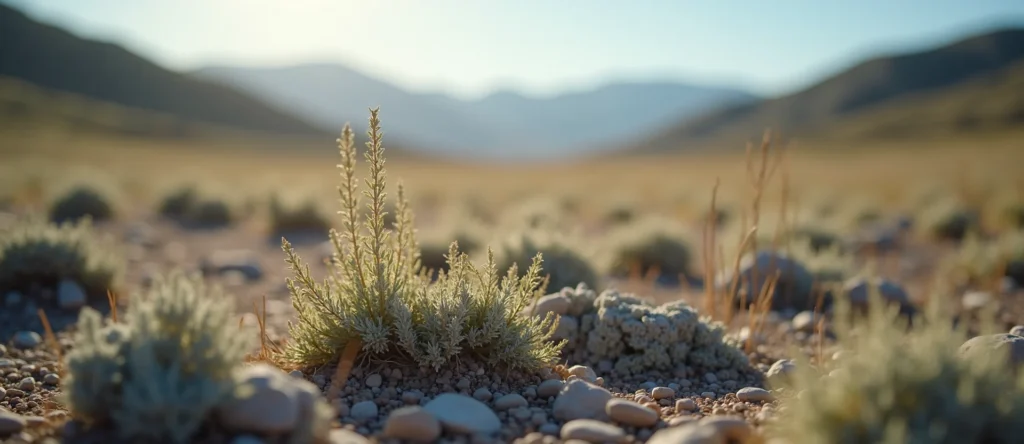 Symbolizing Identity/Local: A local Indian Paintbrush Washoe Valley floor. - AI Generated