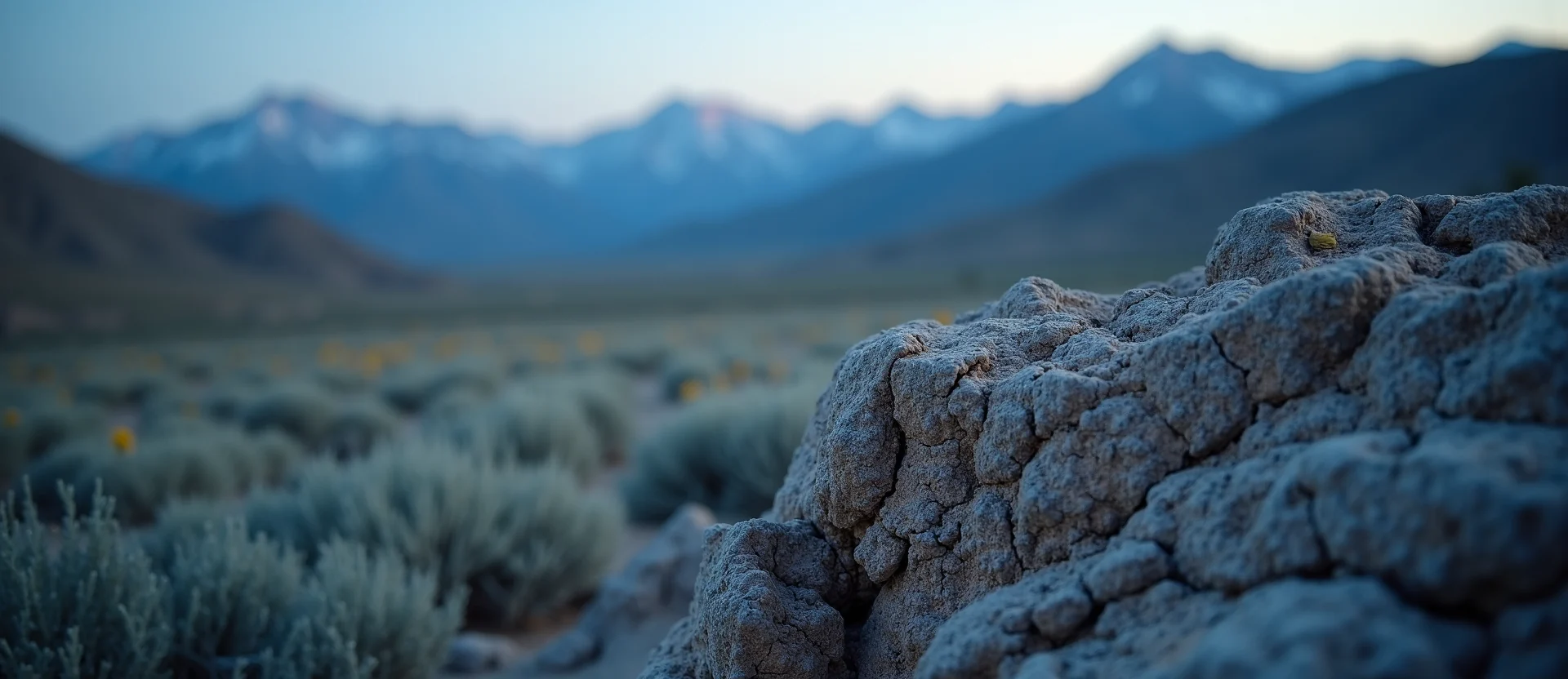 Symbolizing Identity/Local: A local Desert Peach Mt. Rose foothills. - AI Generated
