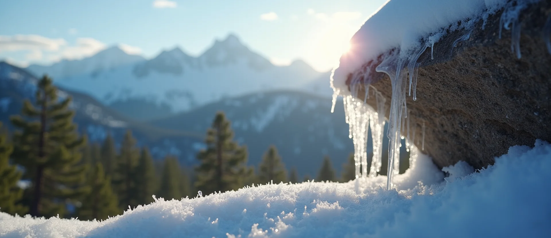 Symbolizing Identity/Local: A local Ponderosa Pine Sierra Nevada skyline. - AI Generated