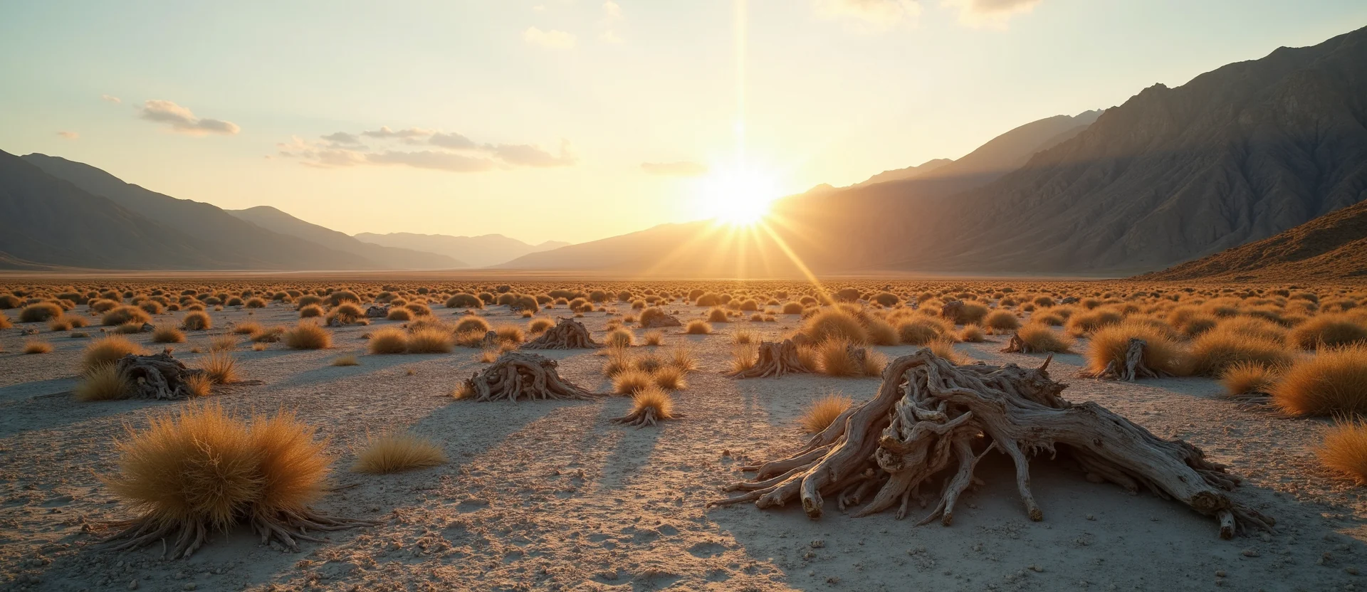 Symbolizing Identity/Local: A local Desert Peach Washoe Valley floor. - AI Generated