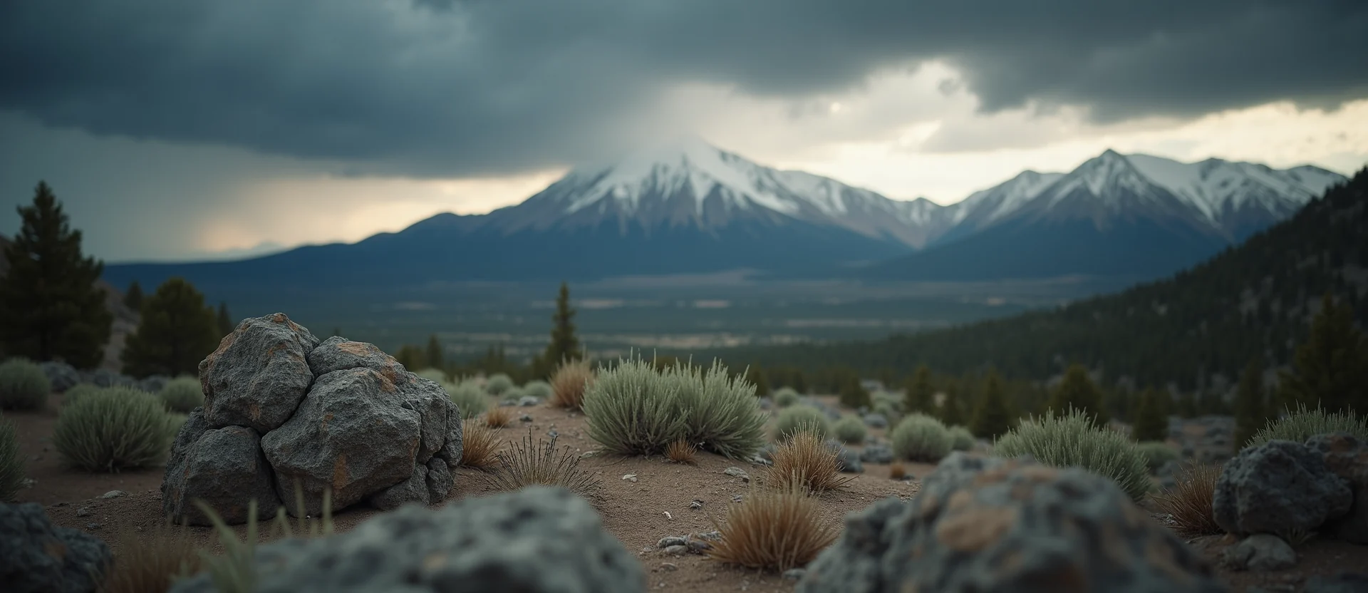 Symbolizing Identity/Local: A local Sierra Juniper Mt. Rose foothills. - AI Generated