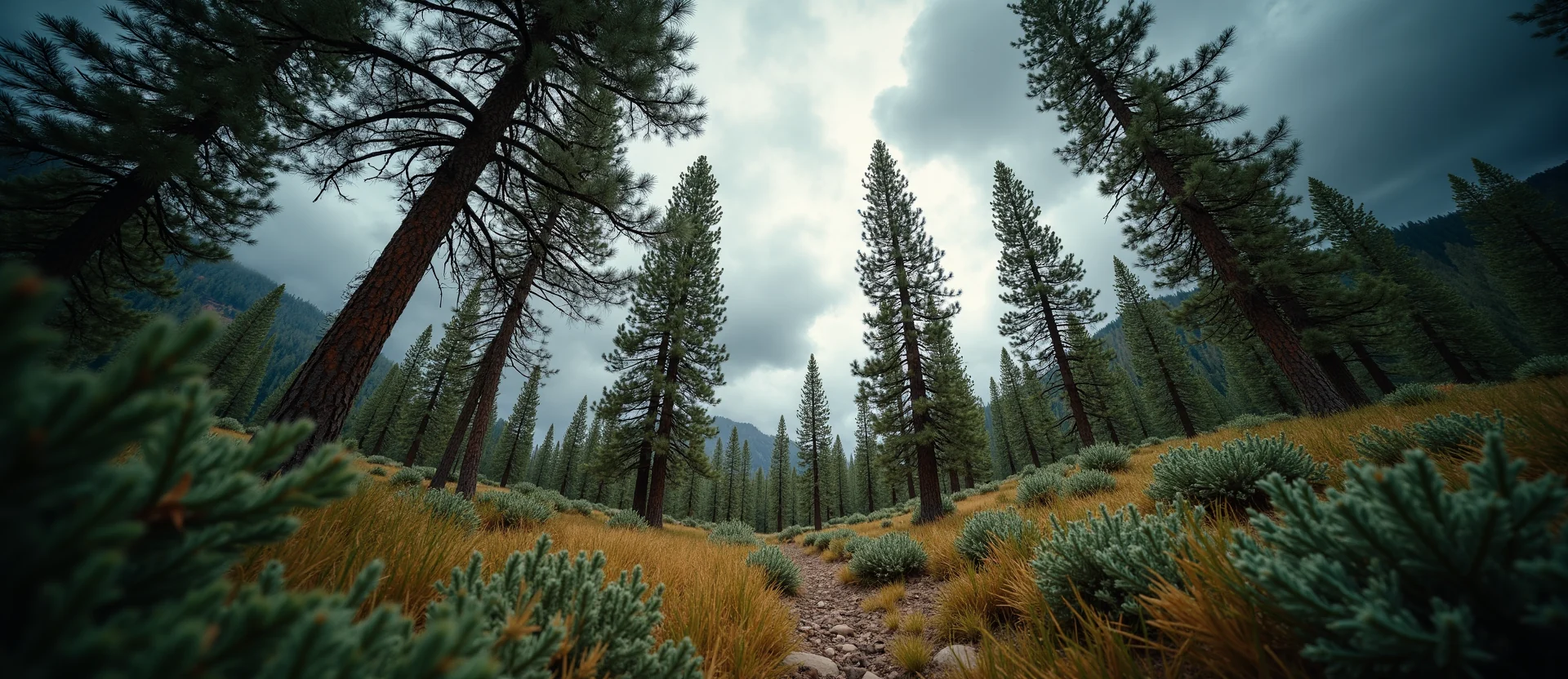 Symbolizing Growth/Resilience: A local Bitterbrush thriving aspen grove. - AI Generated