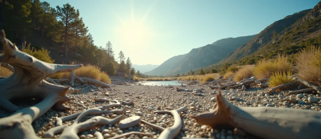 Symbolizing Identity/Local: A local Bitterbrush Washoe Valley floor. - AI Generated