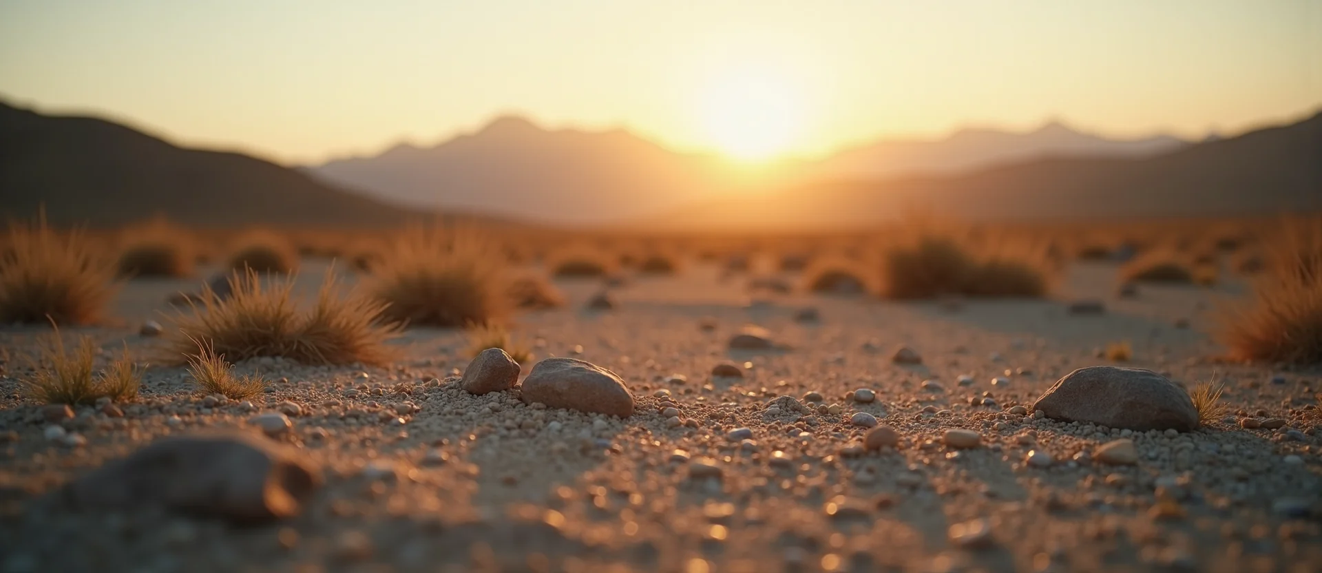 Symbolizing Identity/Local: A local Desert Peach Sierra Nevada skyline. - AI Generated