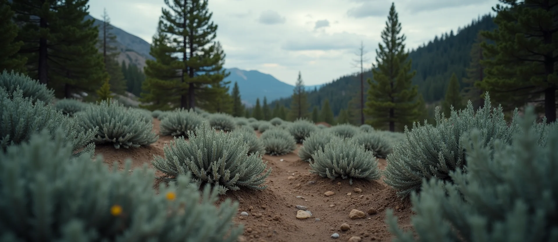 Symbolizing Identity/Local: A local Quaking Aspen Washoe Valley floor. - AI Generated