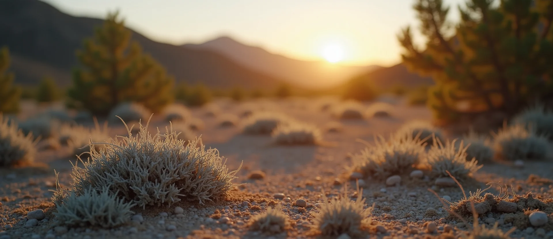 Symbolizing Identity/Local: A local Sierra Juniper Washoe Valley floor. - AI Generated