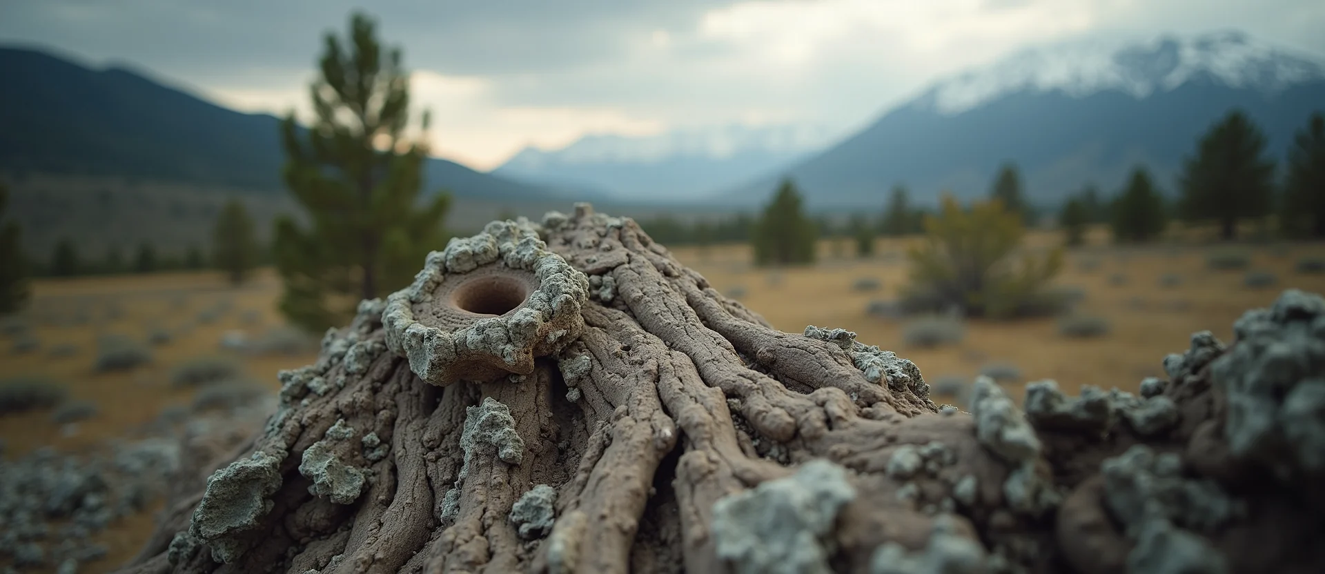 Symbolizing Identity/Local: A local Mountain Mahogany High Desert vista. - AI Generated