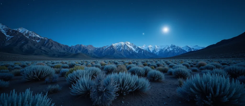 Symbolizing Identity/Local: A local Sagebrush (Artemisia tridentata) Washoe Valley floor. - AI Generated