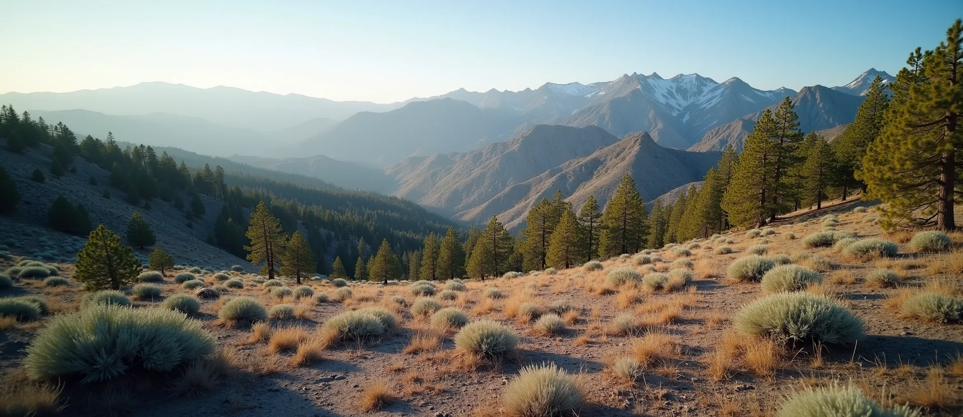 Symbolizing Identity/Local: A local Sierra Juniper Mt. Rose foothills. - AI Generated