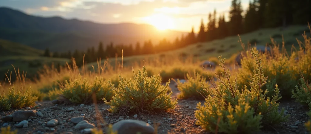 Symbolizing Identity/Local: A local Rabbitbrush Mt. Rose foothills. - AI Generated