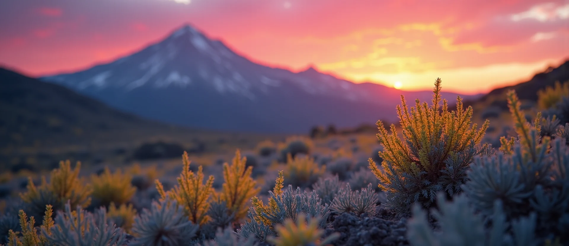 Symbolizing Identity/Local: A local Manzanita Sierra Nevada skyline. - AI Generated