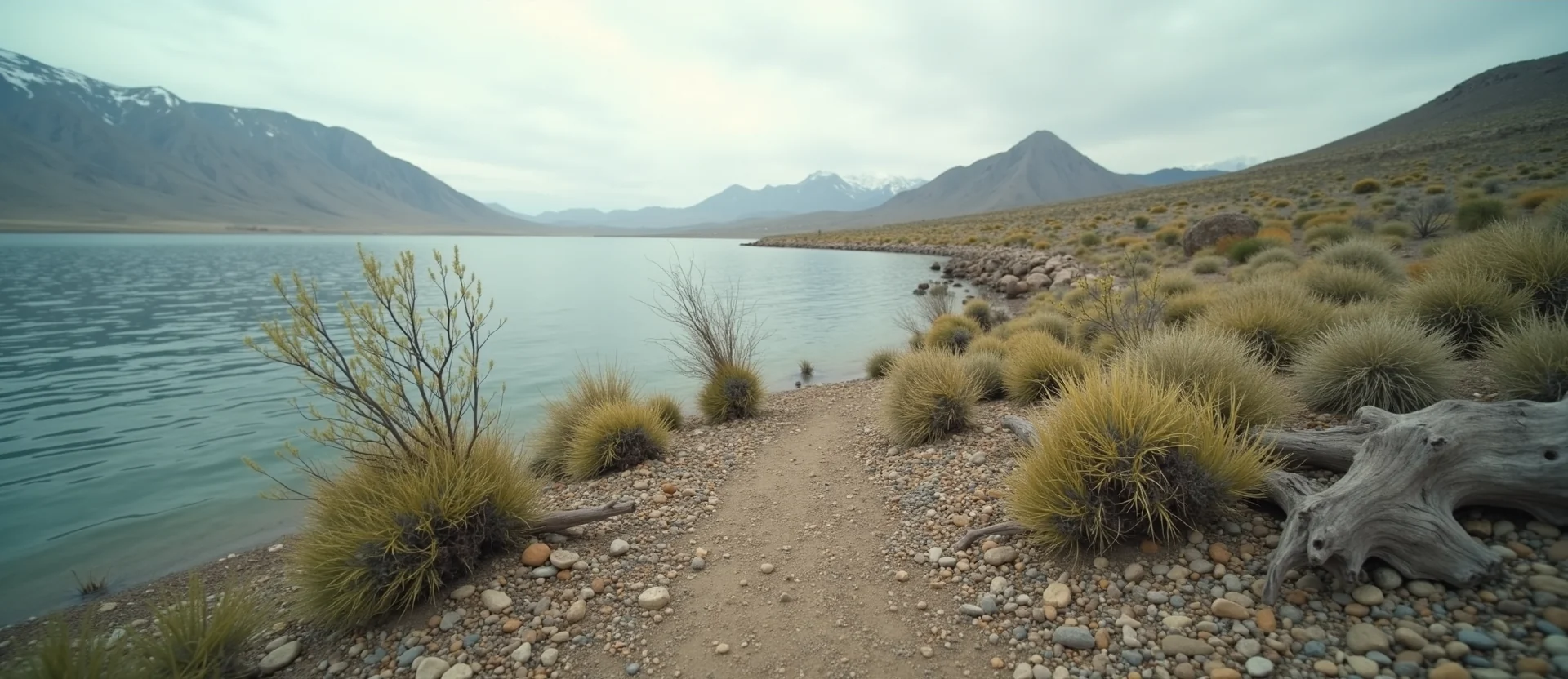 Symbolizing Identity/Local: A local Rabbitbrush High Desert vista. - AI Generated