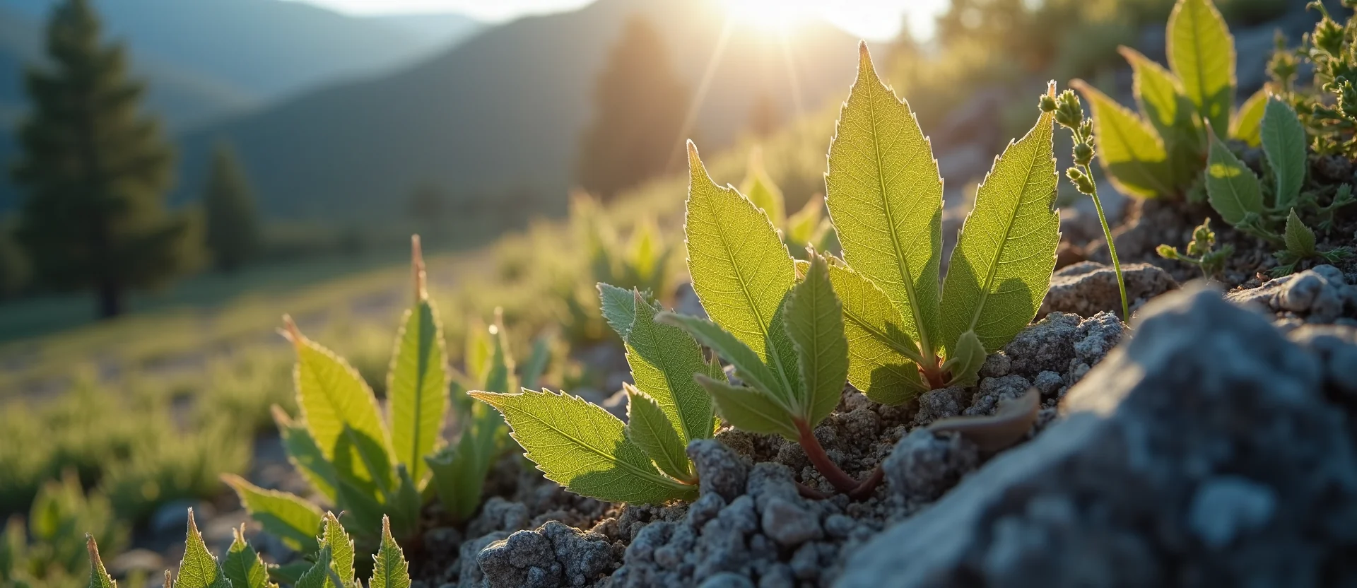 Symbolizing Identity/Local: A local Mountain Mahogany Mt. Rose foothills. - AI Generated