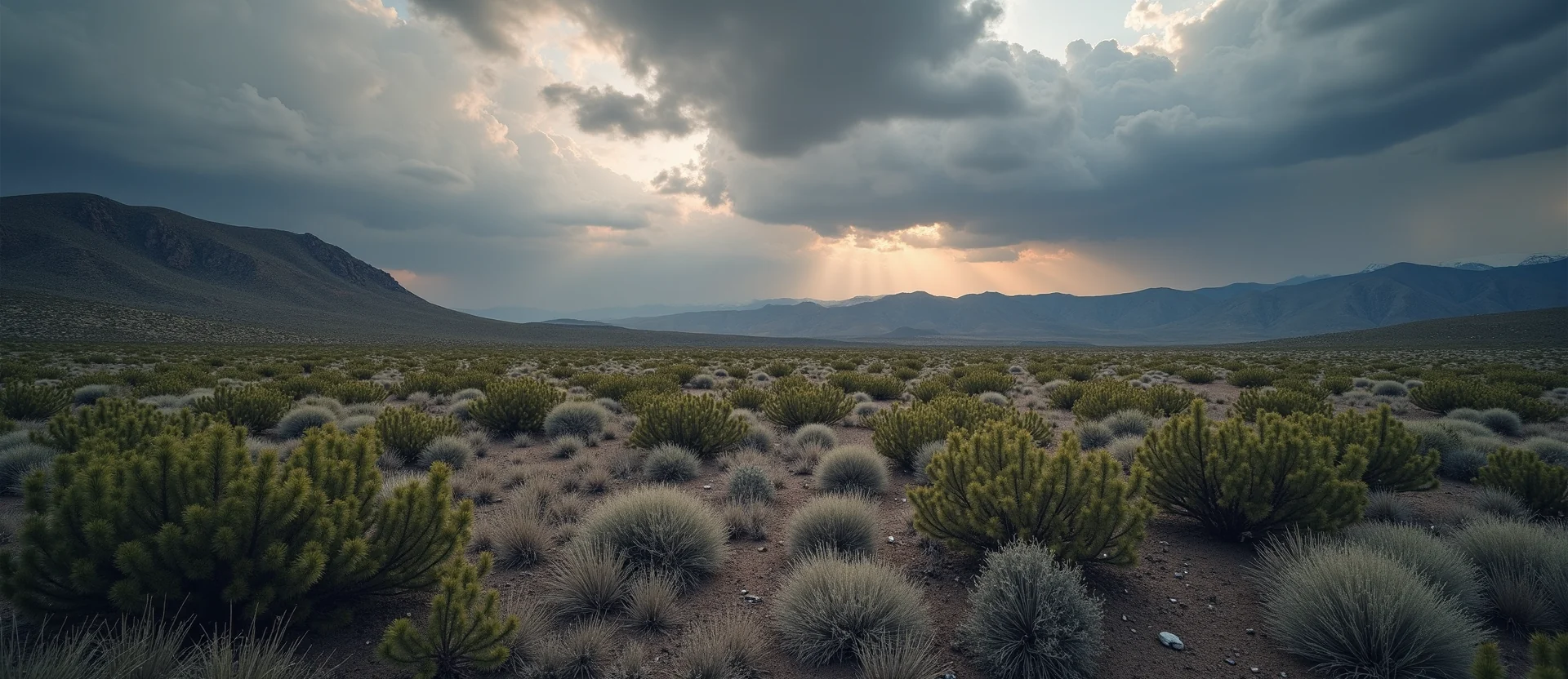 Symbolizing Identity/Local: A local Sagebrush (Artemisia tridentata) Peavine Mountain silhouette. - AI Generated