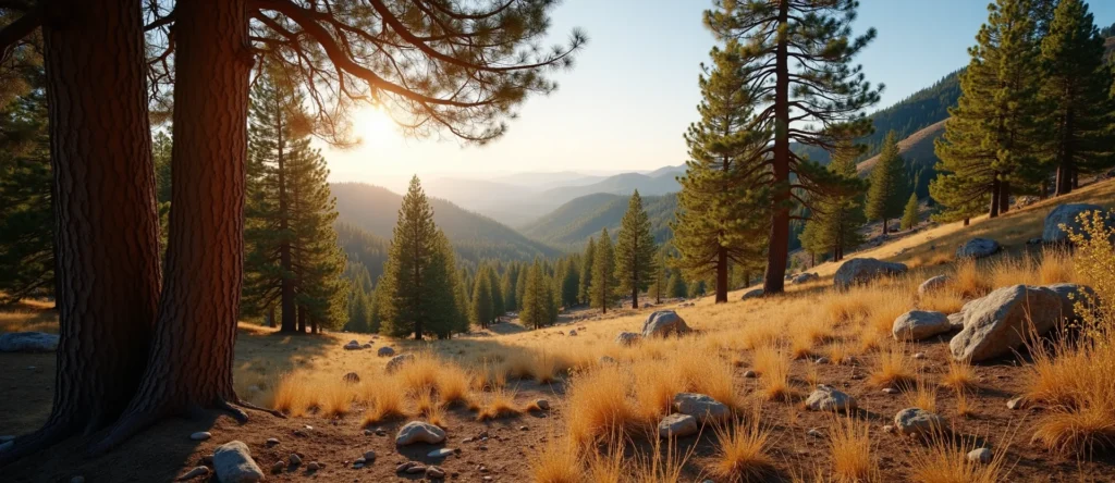 Symbolizing Identity/Local: A local Mountain Mahogany Mt. Rose foothills. - AI Generated