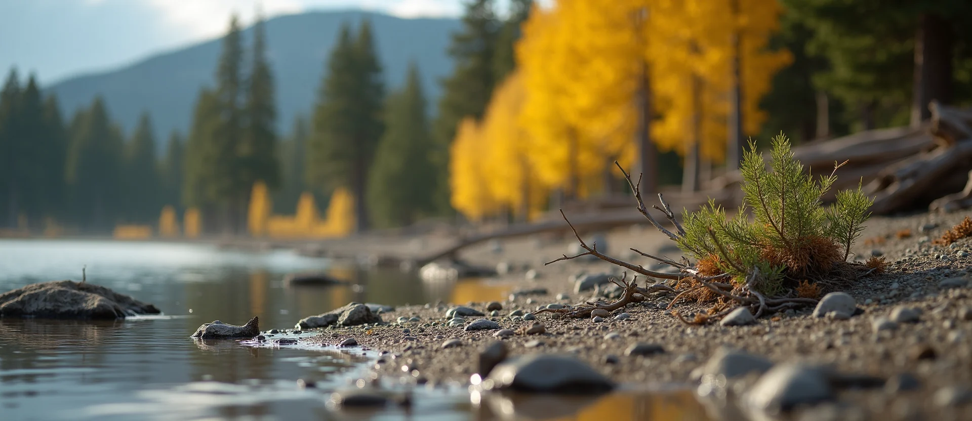 Symbolizing Growth/Resilience: A local Ponderosa Pine thriving aspen grove. - AI Generated
