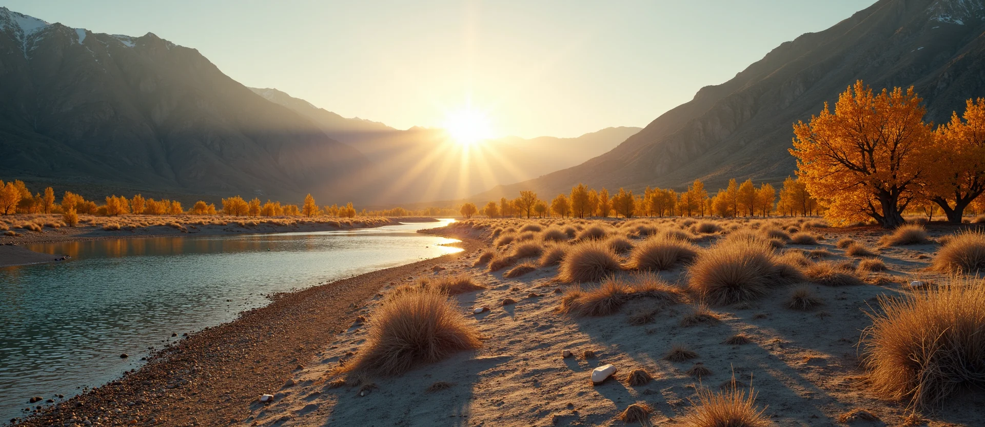 Symbolizing Identity/Local: A local Quaking Aspen Washoe Valley floor. - AI Generated