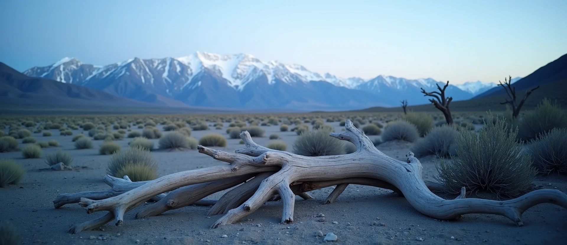 Symbolizing Identity/Local: A local Bitterbrush High Desert vista. - AI Generated