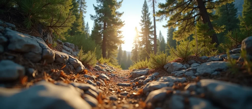 Symbolizing Identity/Local: A local Mountain Mahogany Washoe Valley floor. - AI Generated