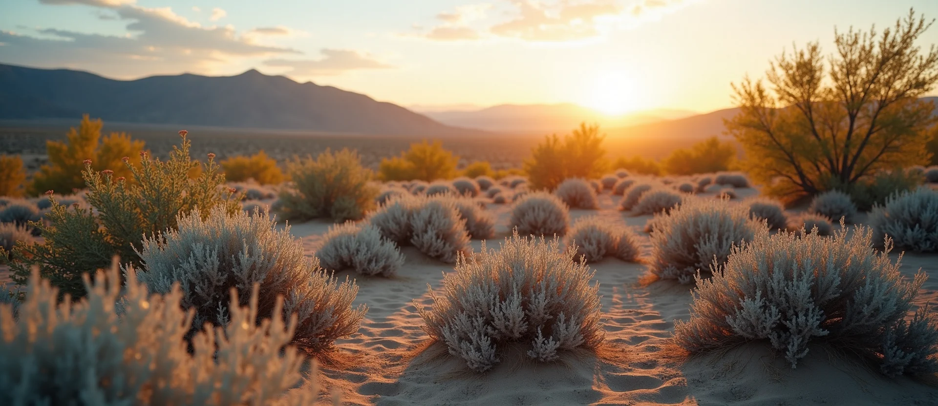 Symbolizing Identity/Local: A local Quaking Aspen High Desert vista. - AI Generated
