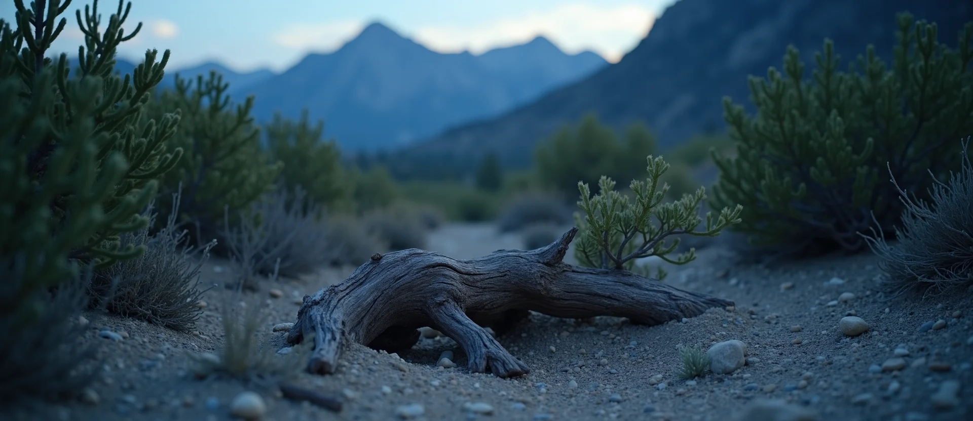 Symbolizing Growth/Resilience: A local Manzanita gnarled juniper roots. - AI Generated