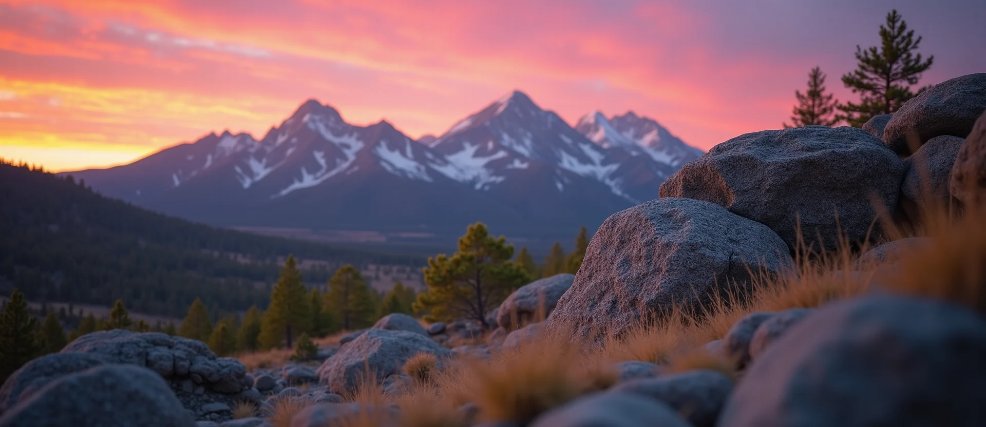 Symbolizing Identity/Local: A local Quaking Aspen Sierra Nevada skyline. - AI Generated