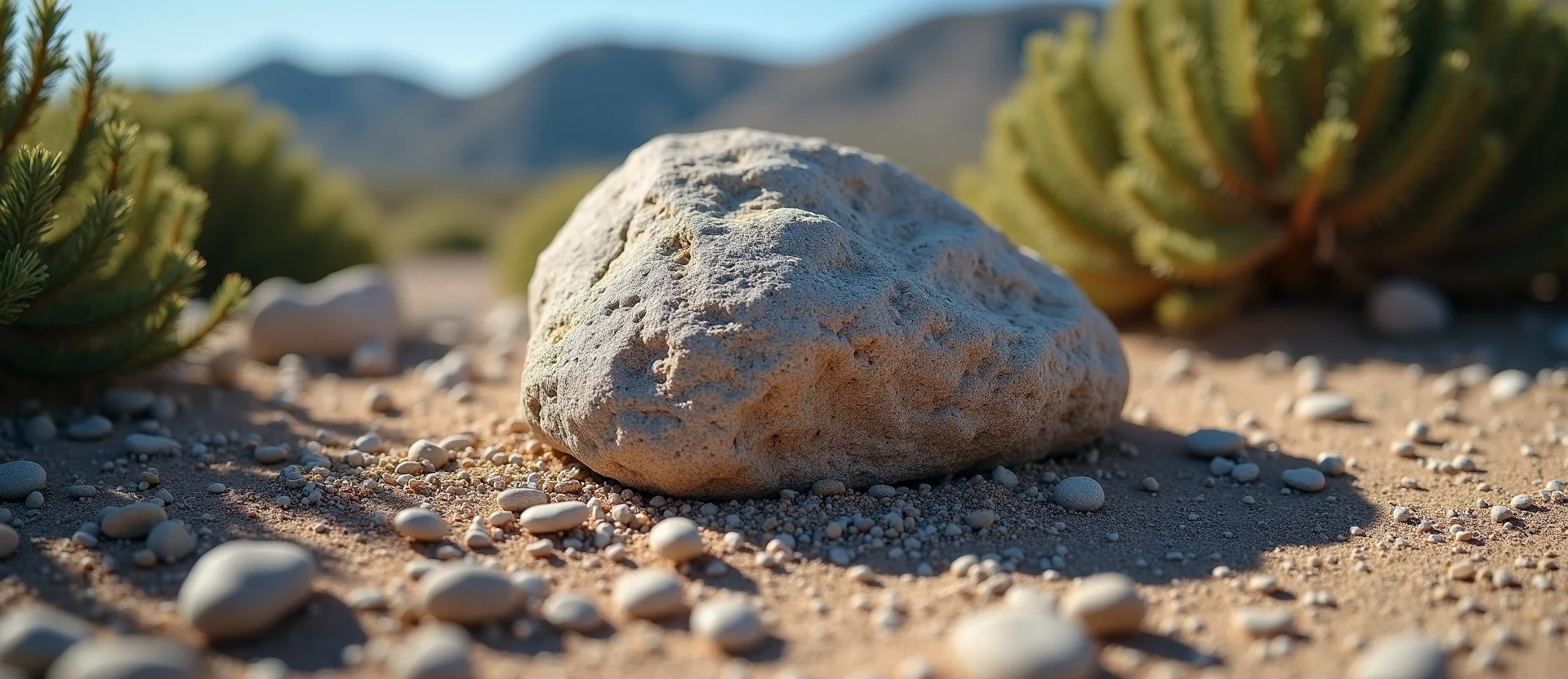 Symbolizing Stability/Peak: A local Sierra Juniper unshakable boulder. - AI Generated