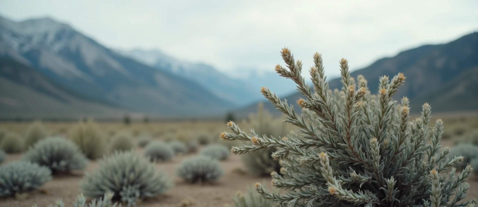 Symbolizing Stability/Peak: A local Mountain Mahogany solid mountain ridge. - AI Generated