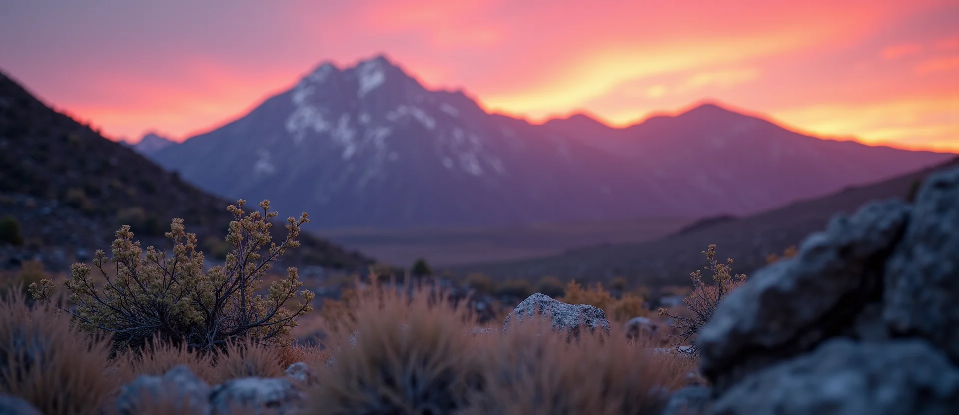 Symbolizing Identity/Local: A local Manzanita Sierra Nevada skyline. - AI Generated