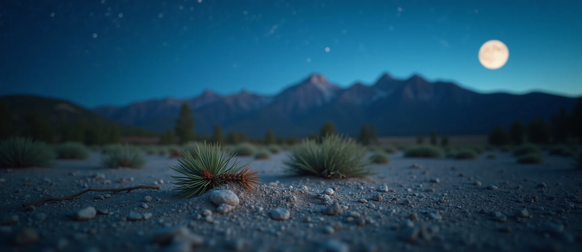 Symbolizing Seed/New Beginning: A local Mountain Mahogany single pine seed on dry earth. - AI Generated
