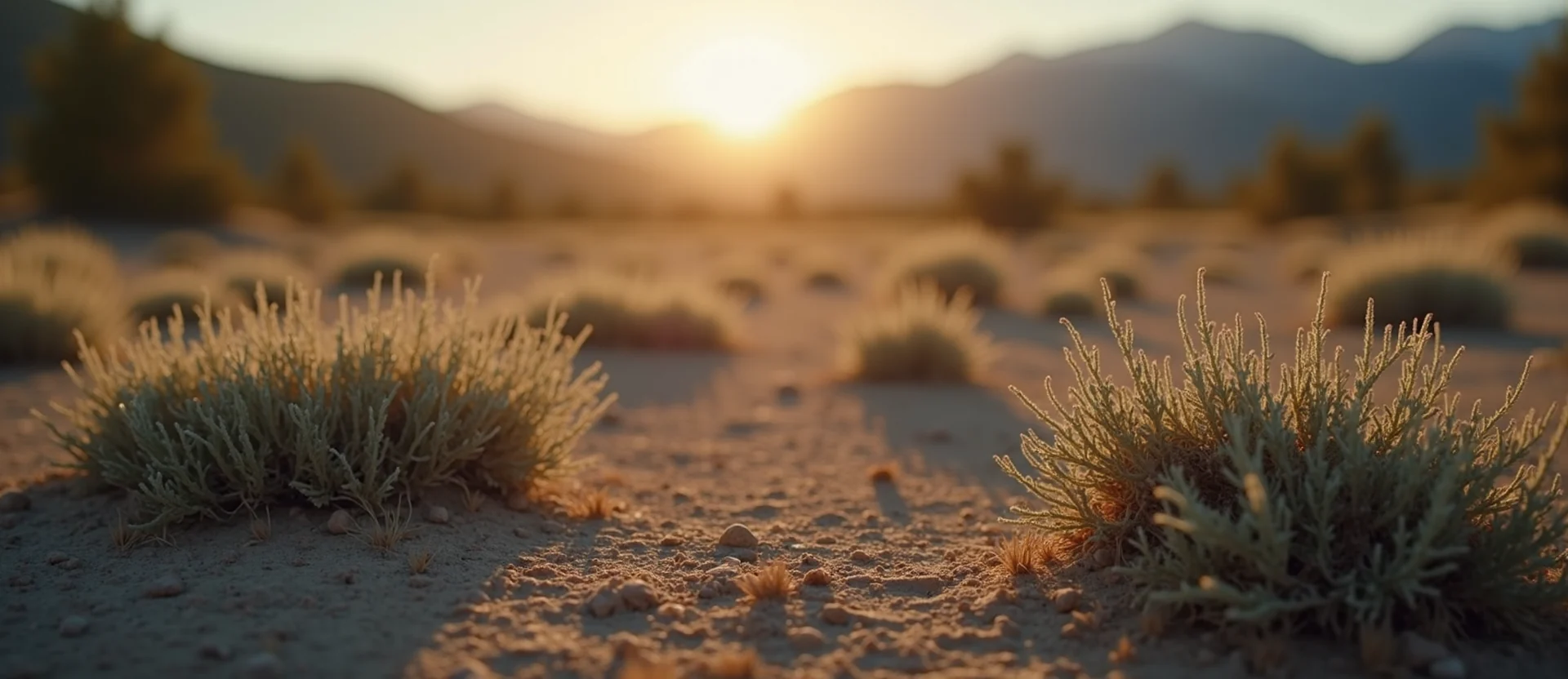 Symbolizing Identity/Local: A local Mountain Mahogany Washoe Valley floor. - AI Generated