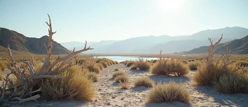 Symbolizing Identity/Local: A local Bitterbrush High Desert vista. - AI Generated