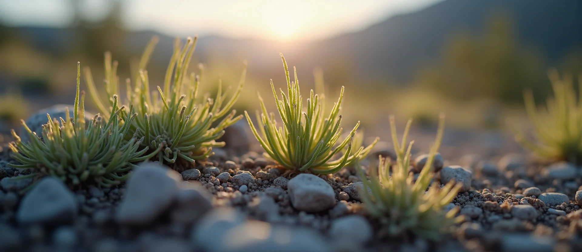Symbolizing Seed/New Beginning: A local Manzanita sprouting sagebrush seedling. - AI Generated