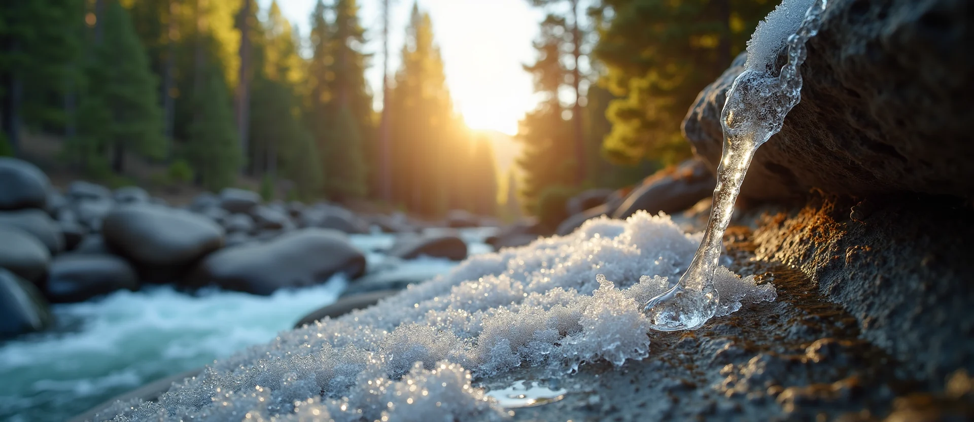 Symbolizing Flow/Cleansing: A local Mountain Mahogany smooth Truckee river stones. - AI Generated