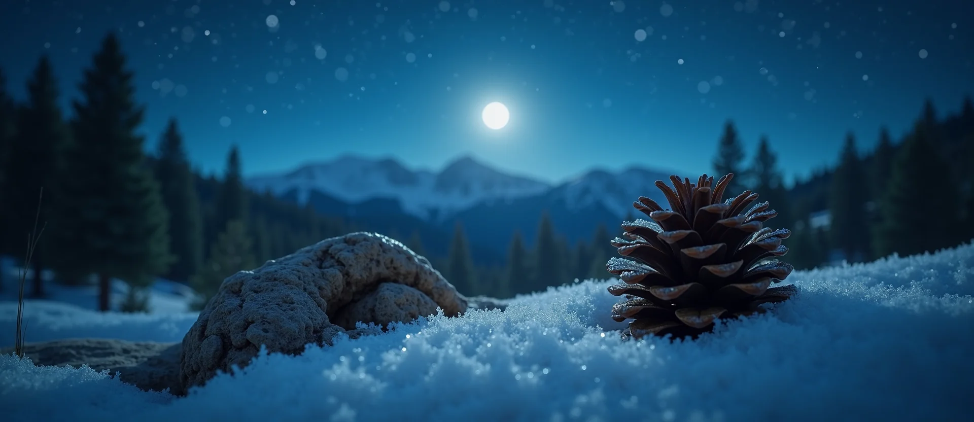 Symbolizing Seed/New Beginning: A local Mountain Mahogany opening pine cone. - AI Generated