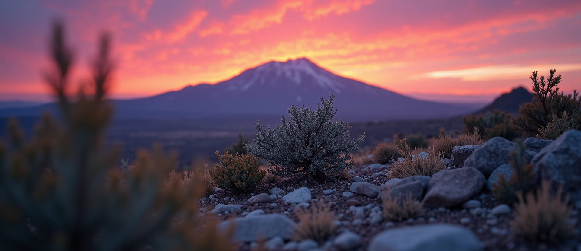 Symbolizing Identity/Local: A local Manzanita Peavine Mountain silhouette. - AI Generated