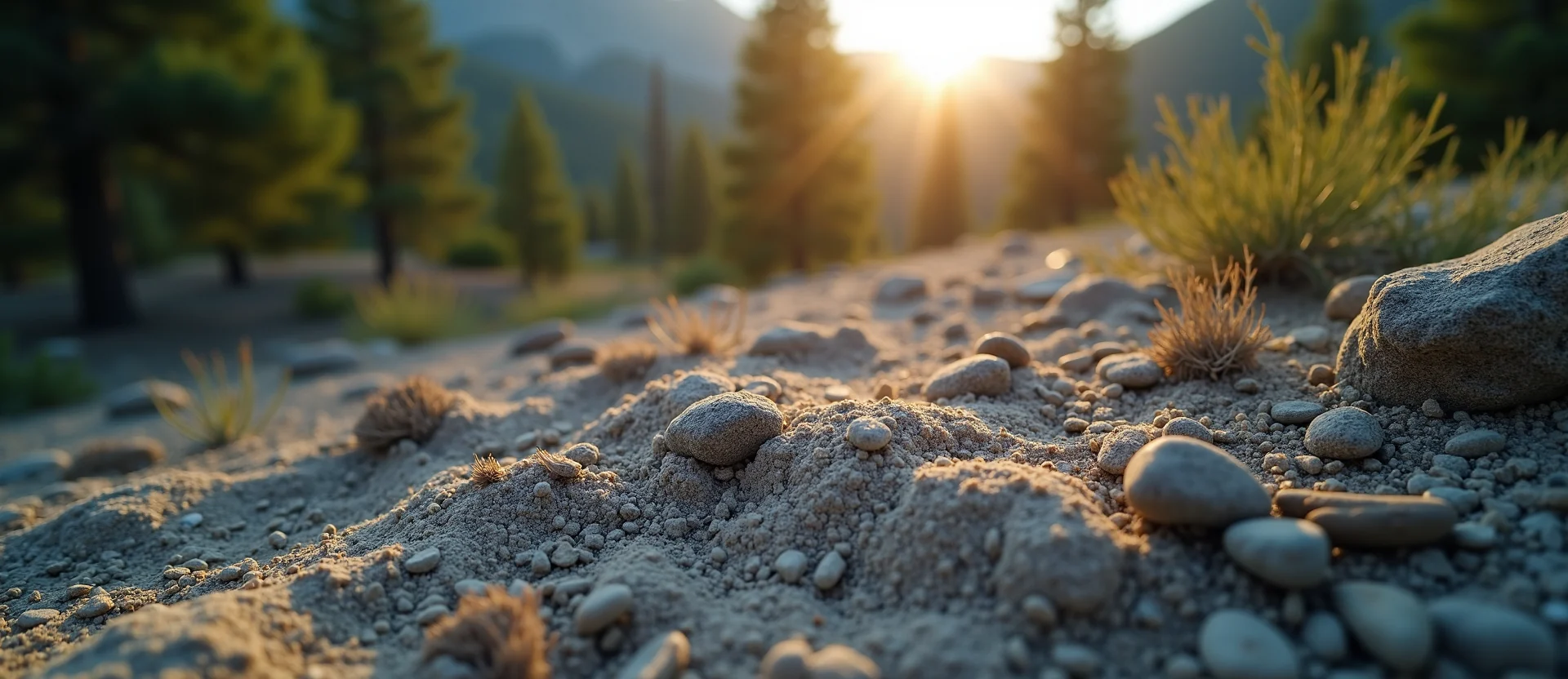 Symbolizing Identity/Local: A local Ponderosa Pine Mt. Rose foothills. - AI Generated