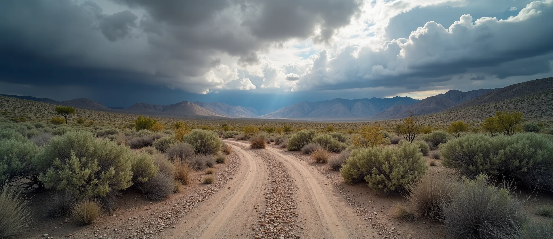 Symbolizing Identity/Local: A local Manzanita High Desert vista. - AI Generated