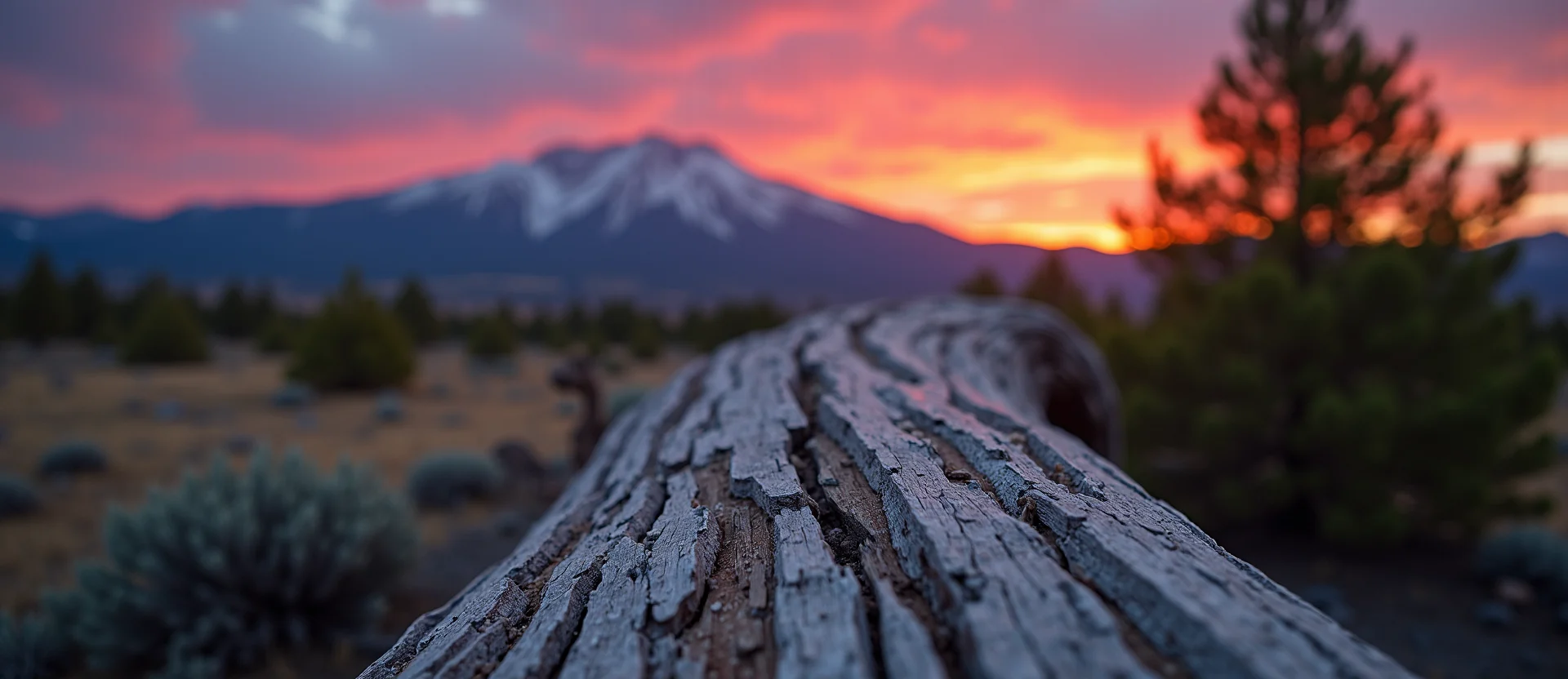 Symbolizing Growth/Resilience: A local Manzanita sturdy weathered tree trunk. - AI Generated