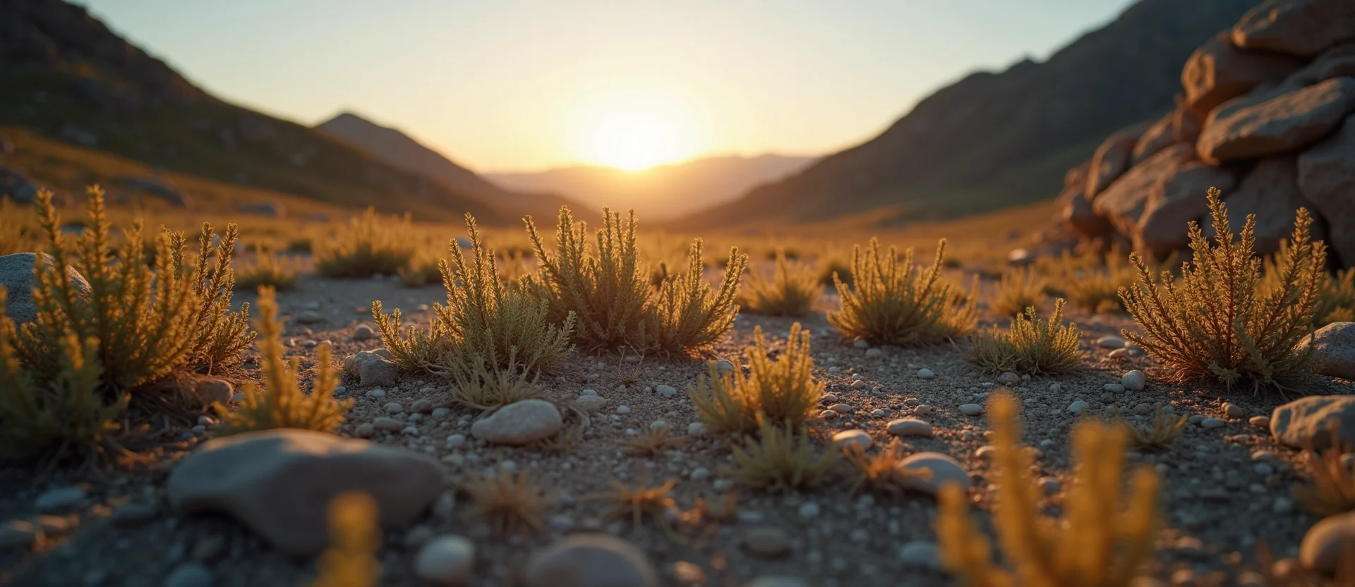 Symbolizing Identity/Local: A local Sagebrush (Artemisia tridentata) Washoe Valley floor. - AI Generated
