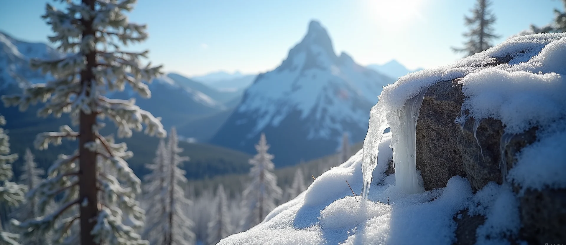 Symbolizing Stability/Peak: A local Manzanita jagged granite peak. - AI Generated