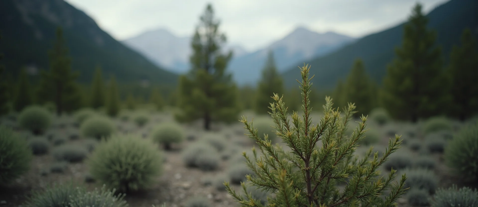 Symbolizing Growth/Resilience: A local Mountain Mahogany thriving aspen grove. - AI Generated