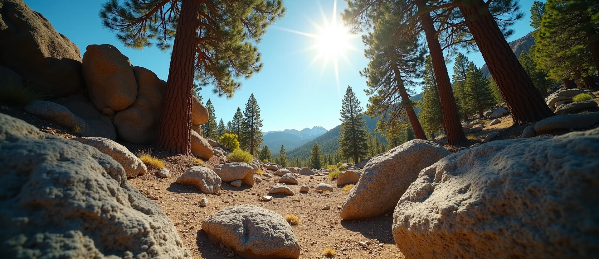 Symbolizing Identity/Local: A local Mountain Mahogany Washoe Valley floor. - AI Generated