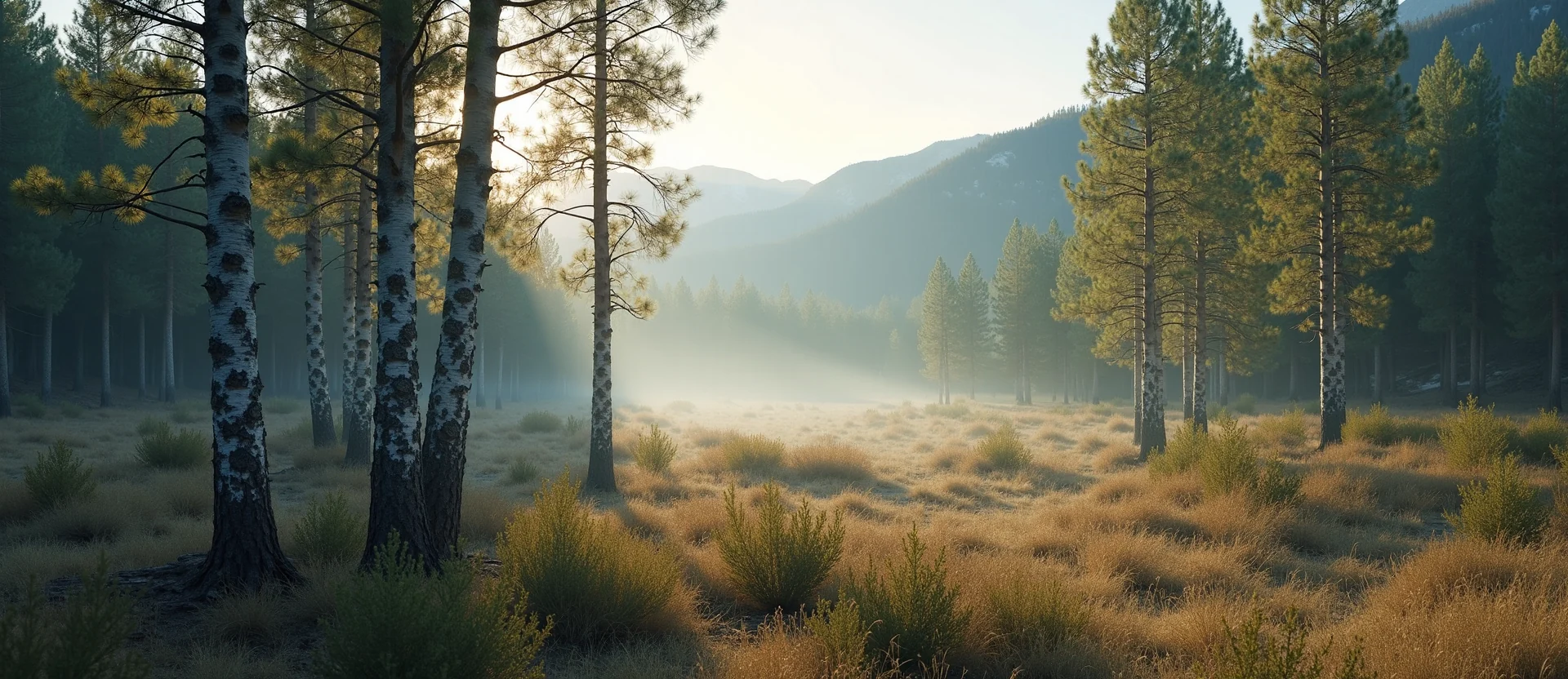 Symbolizing Growth/Resilience: A local Manzanita thriving aspen grove. - AI Generated