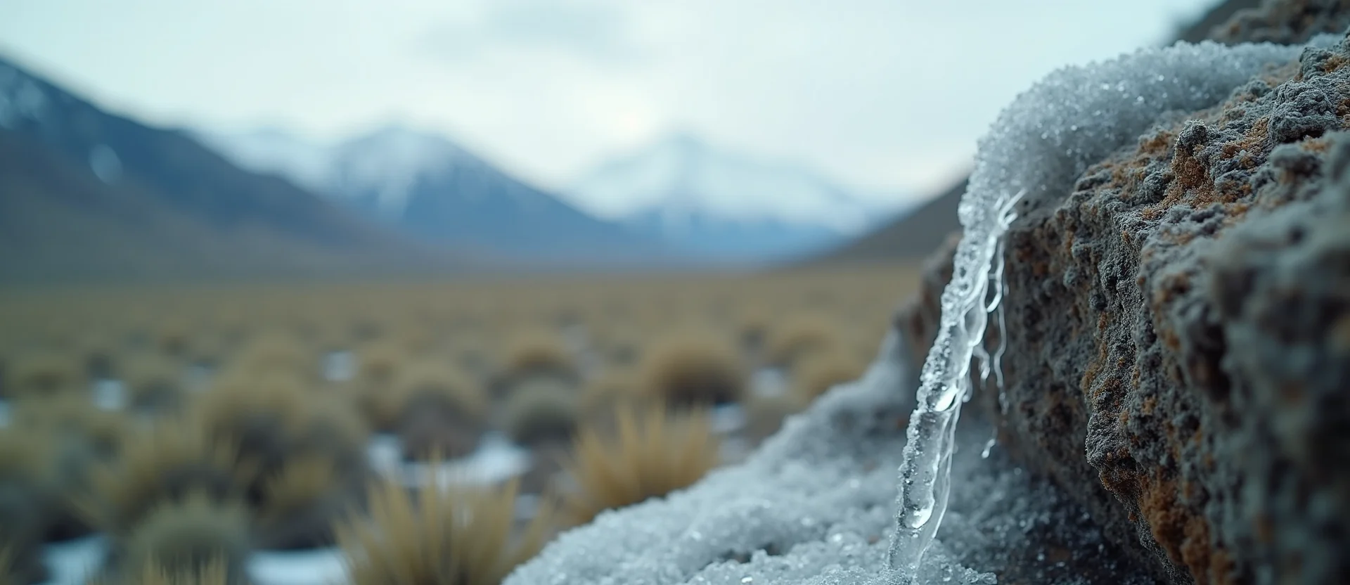Symbolizing Stability/Peak: A local Rabbitbrush distant Sierra horizon. - AI Generated