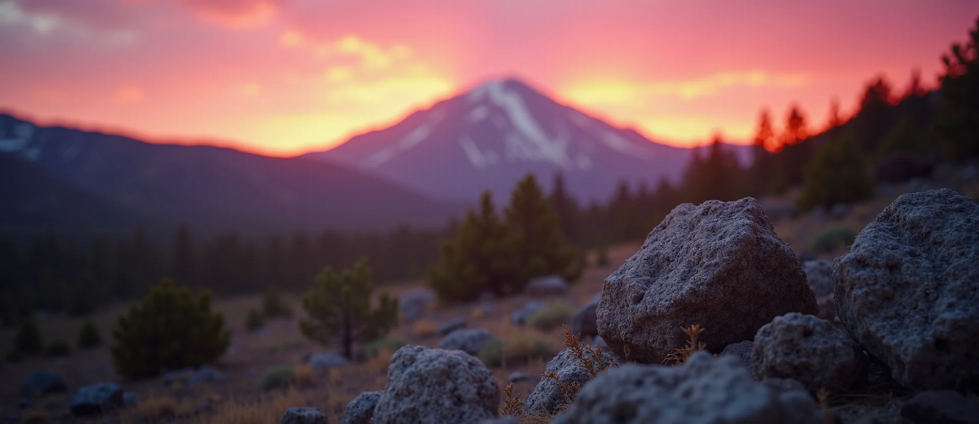 Symbolizing Identity/Local: A local Sierra Juniper High Desert vista. - AI Generated